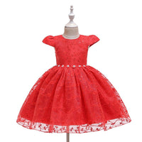 Girls' Dress Princess Dress Tutu Skirt Sequin Performance Dress - PrettyKid