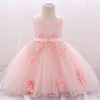 Baby Girl's Solid Color Tutu Princess Dress - PrettyKid