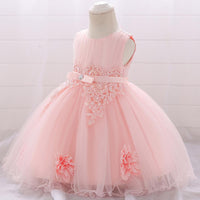 Baby Girl's Solid Color Tutu Princess Dress - PrettyKid