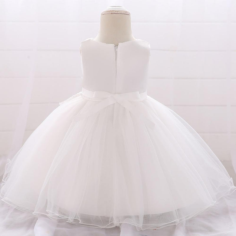 Baby Girl's Solid Color Tutu Princess Dress - PrettyKid