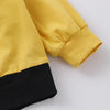 Unisex Ing Color Contrast Long Sleeve Hooded Top & Pants Kids Wholesale Clothing - PrettyKid