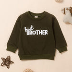 Boys Brother Lettter Printed Top Boys Wholesale Clothing - PrettyKid