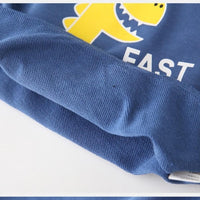 Boys Cartoon Aniaml Dinosaur Pattern Top & Pants Little Boy Boutique Wholesale - PrettyKid
