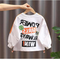 Kid Boys Letter Printed Top Boys Boutique Clothing Wholesale - PrettyKid