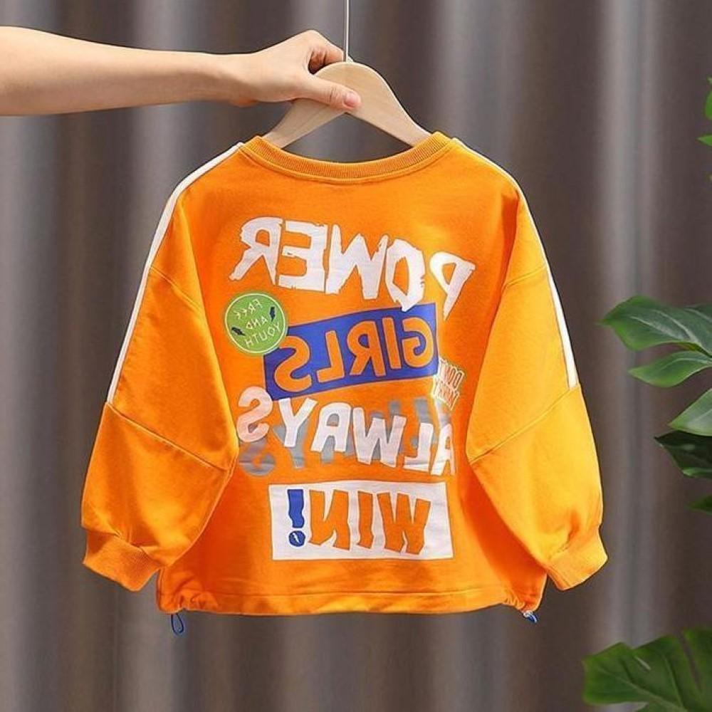 Kid Boys Letter Printed Top Boys Boutique Clothing Wholesale - PrettyKid