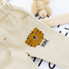 Boys Little Lion Pattern Hooded Top & Pants Boys Casual Suits - PrettyKid