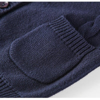 Kid Unisex Solid Cardigan Coat Wholesale Boys Boutique Clothing - PrettyKid