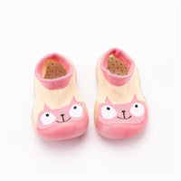 Baby Knitted Comfy Cute Cartoon Animal Printed Flats - PrettyKid