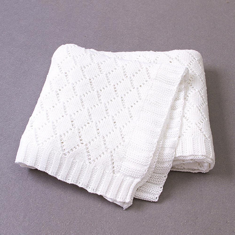 Baby Knitted Hollow Out Casual Baby Blankets Wholesalers - PrettyKid