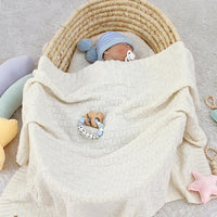 Baby Knitted Solid Color Windproof Blankets Baby Blanket Wholesale - PrettyKid