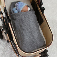 Baby Knitted Solid Color Windproof Blankets Baby Blanket Wholesale - PrettyKid