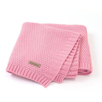 Baby Knitted Solid Windproof Blankets Wholesale Baby Blanket - PrettyKid