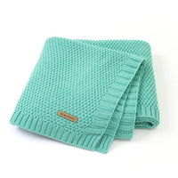 Baby Knitted Solid Windproof Blankets Wholesale Baby Blanket - PrettyKid