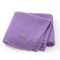 Baby Knitted Solid Windproof Blankets Wholesale Baby Blanket - PrettyKid