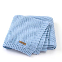 Baby Knitted Solid Windproof Blankets Wholesale Baby Blanket - PrettyKid