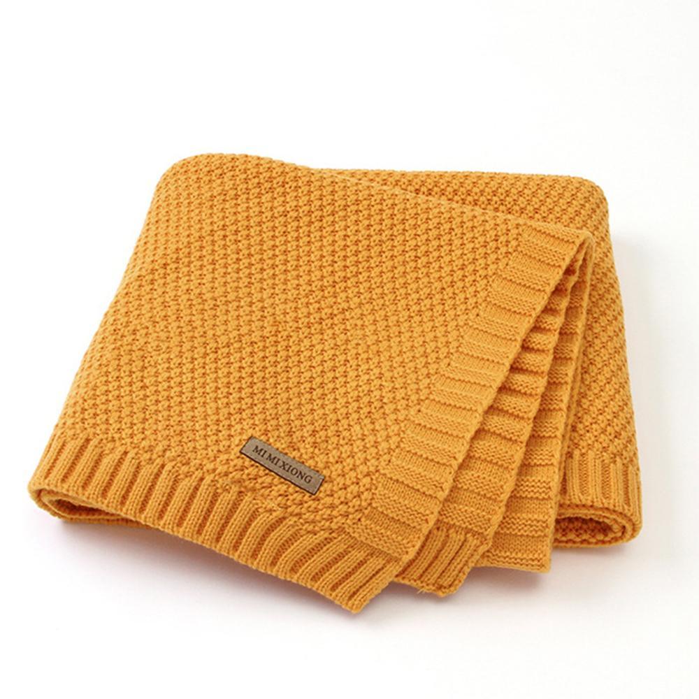 Baby Knitted Solid Windproof Blankets Wholesale Baby Blanket - PrettyKid