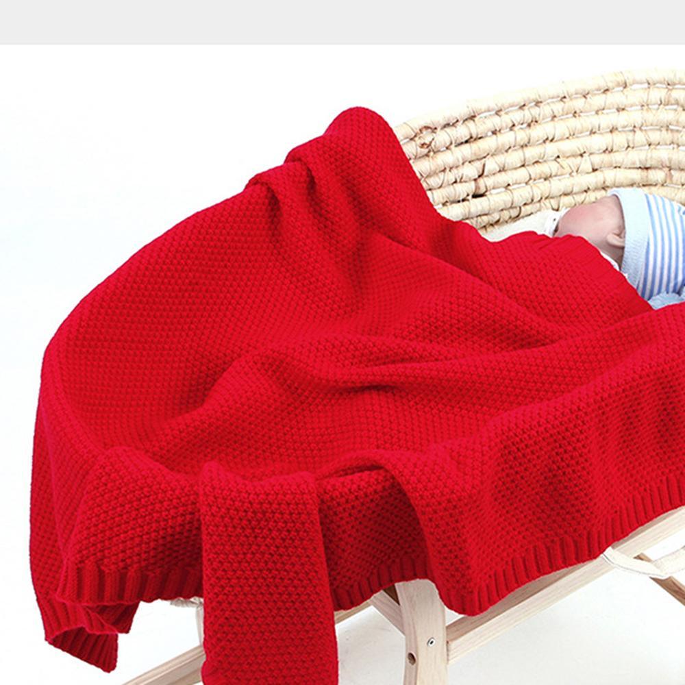 Baby Knitted Solid Windproof Blankets Wholesale Baby Blanket - PrettyKid