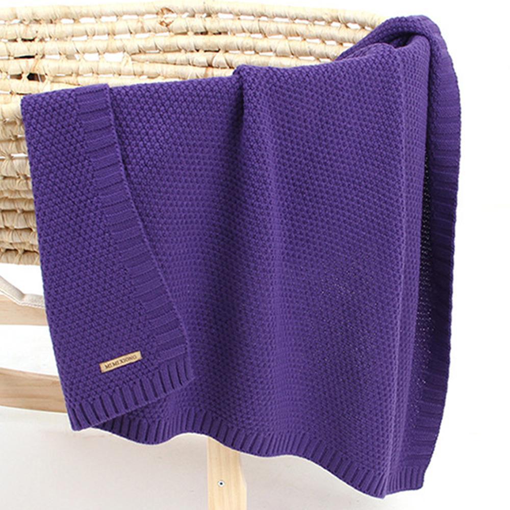 Baby Knitted Solid Windproof Blankets Wholesale Baby Blanket - PrettyKid