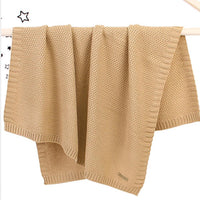 Baby Knitted Solid Windproof Blankets Wholesale Baby Blanket - PrettyKid