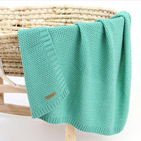 Baby Knitted Solid Windproof Blankets Wholesale Baby Blanket - PrettyKid