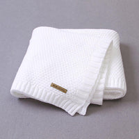 Baby Knitted Solid Windproof Blankets Wholesale Baby Blanket - PrettyKid