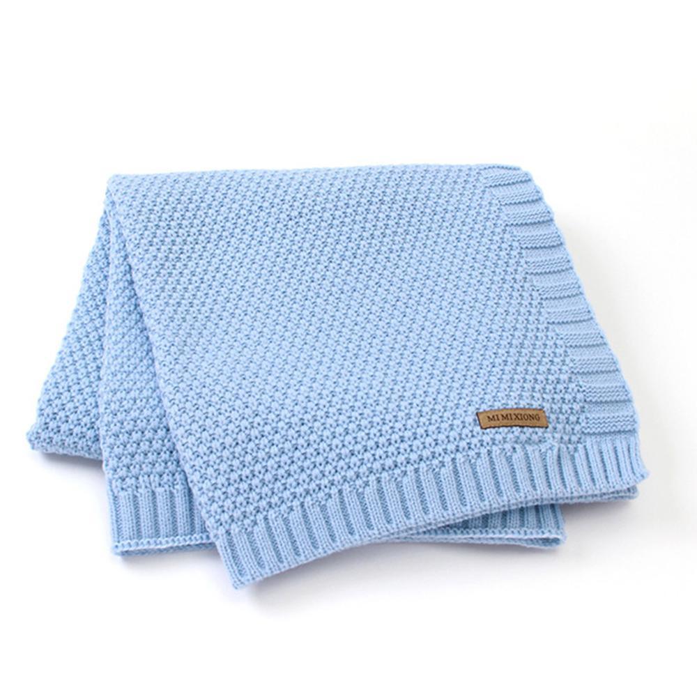 Baby Knitted Solid Windproof Blankets Wholesale Baby Blanket - PrettyKid