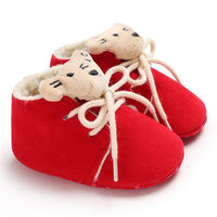 Baby Unisex Lace-Up Cartoon Winter Warm Boots Baby Shoe Wholesale - PrettyKid