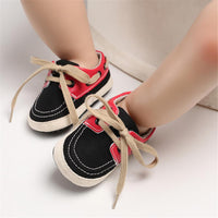 Baby Boys Lace-Up Color Block Shoes Childrens Shoes Wholesale - PrettyKid