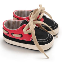 Baby Boys Lace-Up Color Block Shoes Childrens Shoes Wholesale - PrettyKid