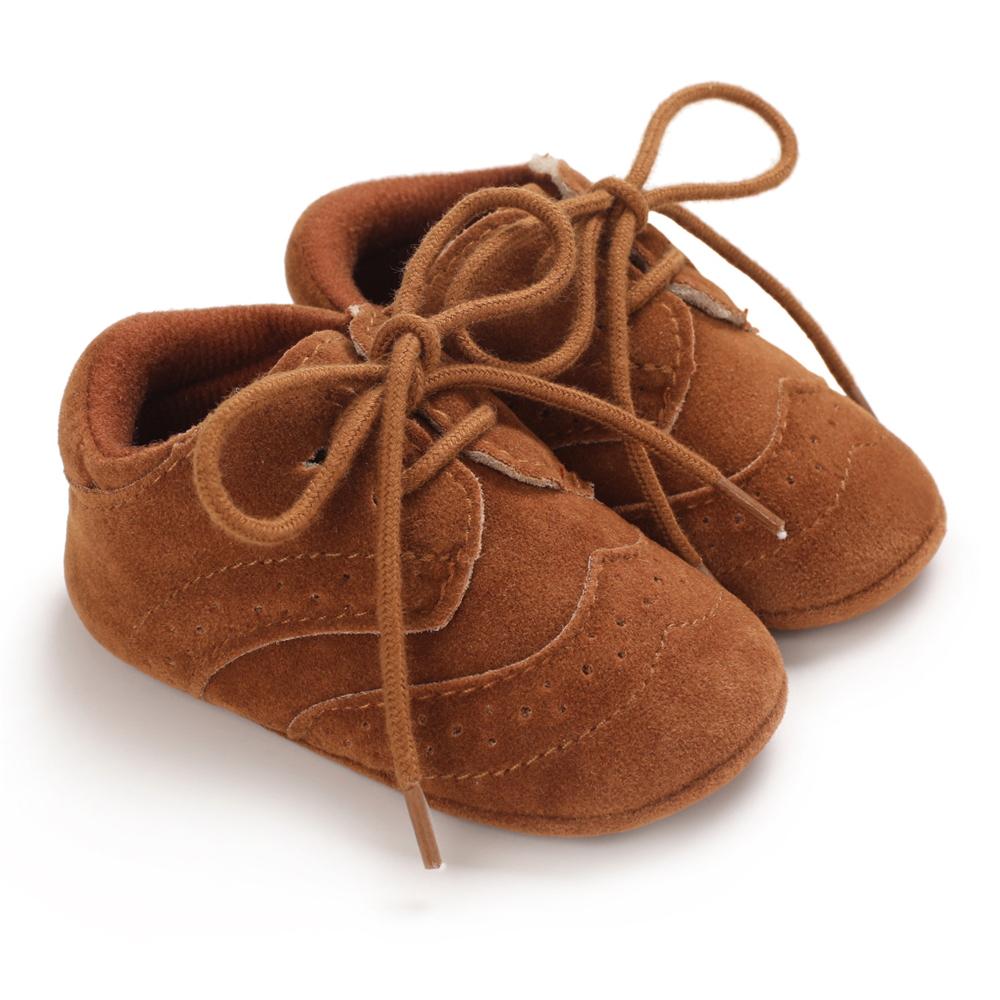 Baby Unisex Lace-up Casual Flats Baby Shoes Wholesale - PrettyKid