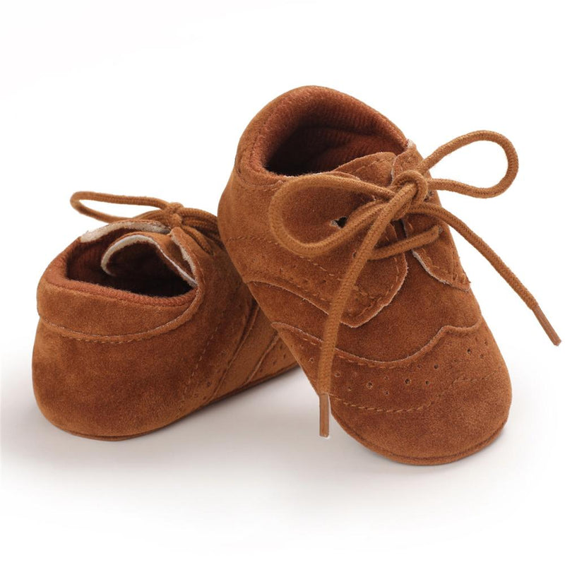 Baby Unisex Lace-up Casual Flats Baby Shoes Wholesale - PrettyKid