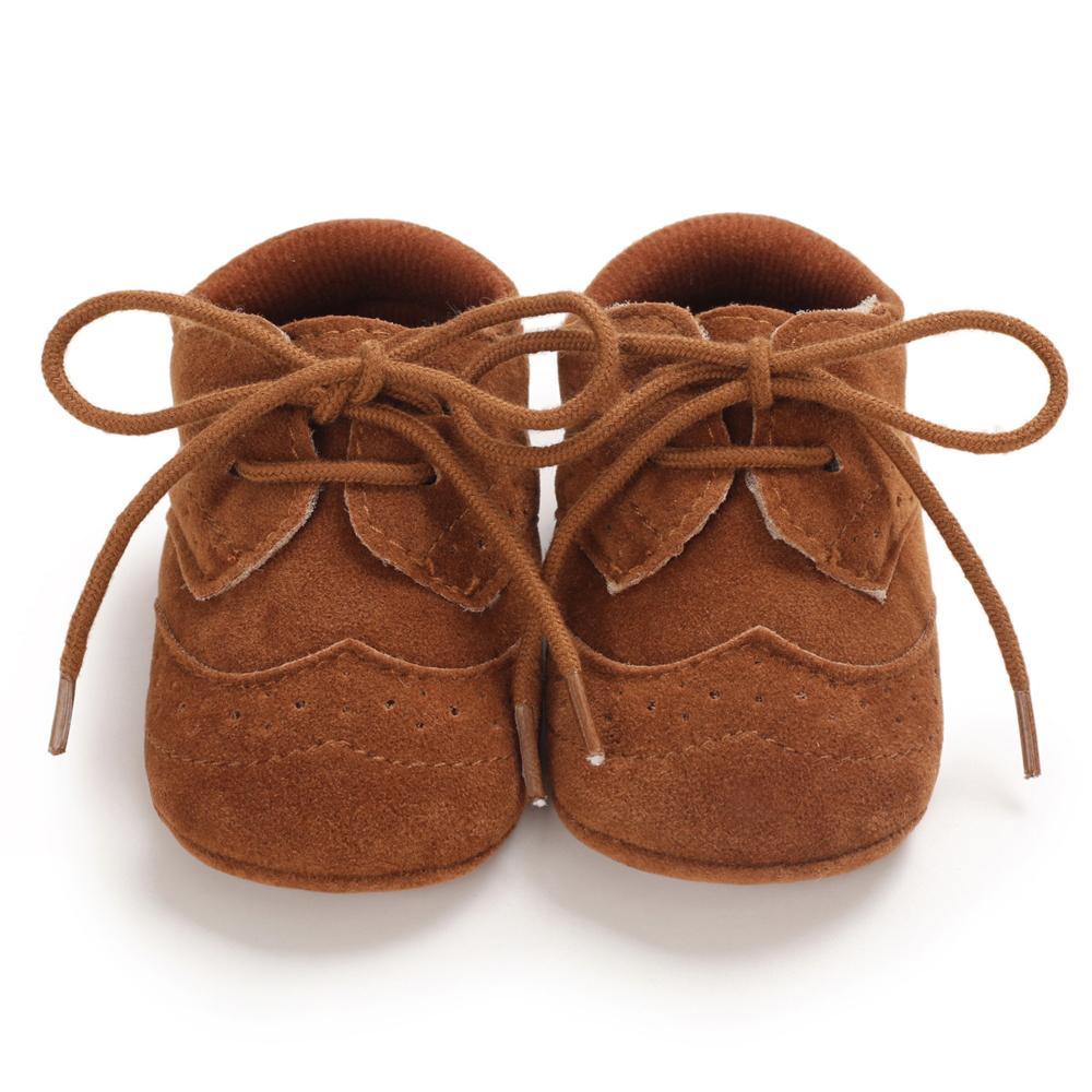 Baby Unisex Lace-up Casual Flats Baby Shoes Wholesale - PrettyKid