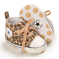 Baby Unisex Lace Up Canvas Cartoon Printed Casual Sneakers Kids Shoes Wholesale vendors - PrettyKid