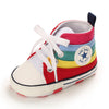 Baby Unisex Lace Up Canvas Cartoon Printed Casual Sneakers Kids Shoes Wholesale vendors - PrettyKid