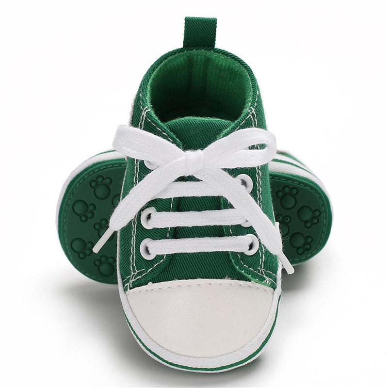 Baby Lace Up Canvas Sneakers Wholesale Toddlers Canvas Shoes - PrettyKid