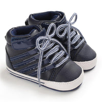 Baby Boys Lace Up Comfy Sneakers Baby Boys Winter Shoes - PrettyKid