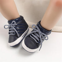 Baby Boys Lace Up Comfy Sneakers Baby Boys Winter Shoes - PrettyKid