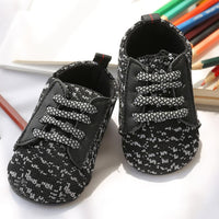 Baby Unisex Lace Up Comfy Toddler Shoes - PrettyKid