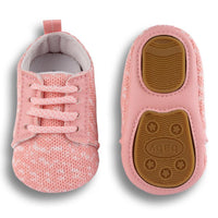 Baby Unisex Lace Up Comfy Toddler Shoes - PrettyKid