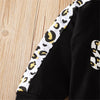 Baby Girls Leopard Long Sleeve Letter T-shirt & Pants Baby Girl Wholesale - PrettyKid