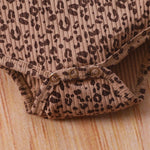 Baby Girls Leopard Printed Romper & Bottoms Baby Wholesale Suppliers - PrettyKid