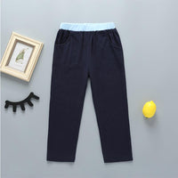 Casual Letter Color Contrast Long Sleeve Tracksuit - PrettyKid
