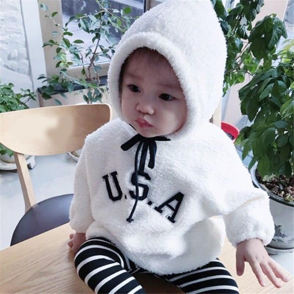 Baby Unisex Letter Long Sleeve Hooded Romper Baby Wholesales - PrettyKid