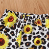 Baby Girls Letter Long Sleeve Top & Sunflower Bell Pants Wholesale Girls - PrettyKid