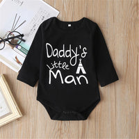 Baby Letter Printed Camouflage Romper & Pants & Hat - PrettyKid