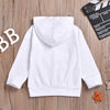 Unisex Letter Printed Hooded Top Wholesale Childrens Clothing - PrettyKid