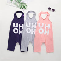 Unisex Letter Printed I-shaped Tank Top Wholesale Childrens Clothing - PrettyKid