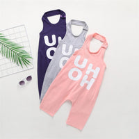 Unisex Letter Printed I-shaped Tank Top Wholesale Childrens Clothing - PrettyKid