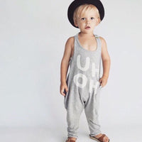 Unisex Letter Printed I-shaped Tank Top Wholesale Childrens Clothing - PrettyKid