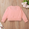 Girls Letter Printed Long Sleeve Top Wholesale Baby Girl Boutique Clothing - PrettyKid